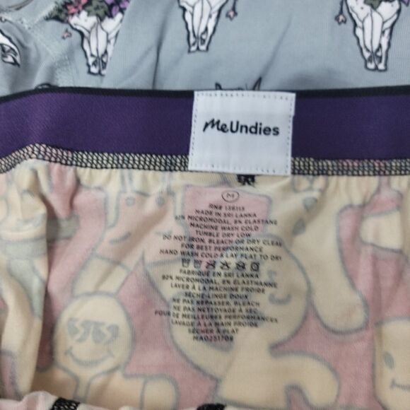 NEW MeUndies Lot of 4 Boxer Briefs/trunks Underwear Mens Size Medium - Picture 3 of 3